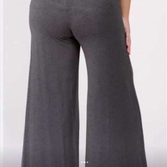 High-Waist Palazzo Pant - Picture 2 of 3